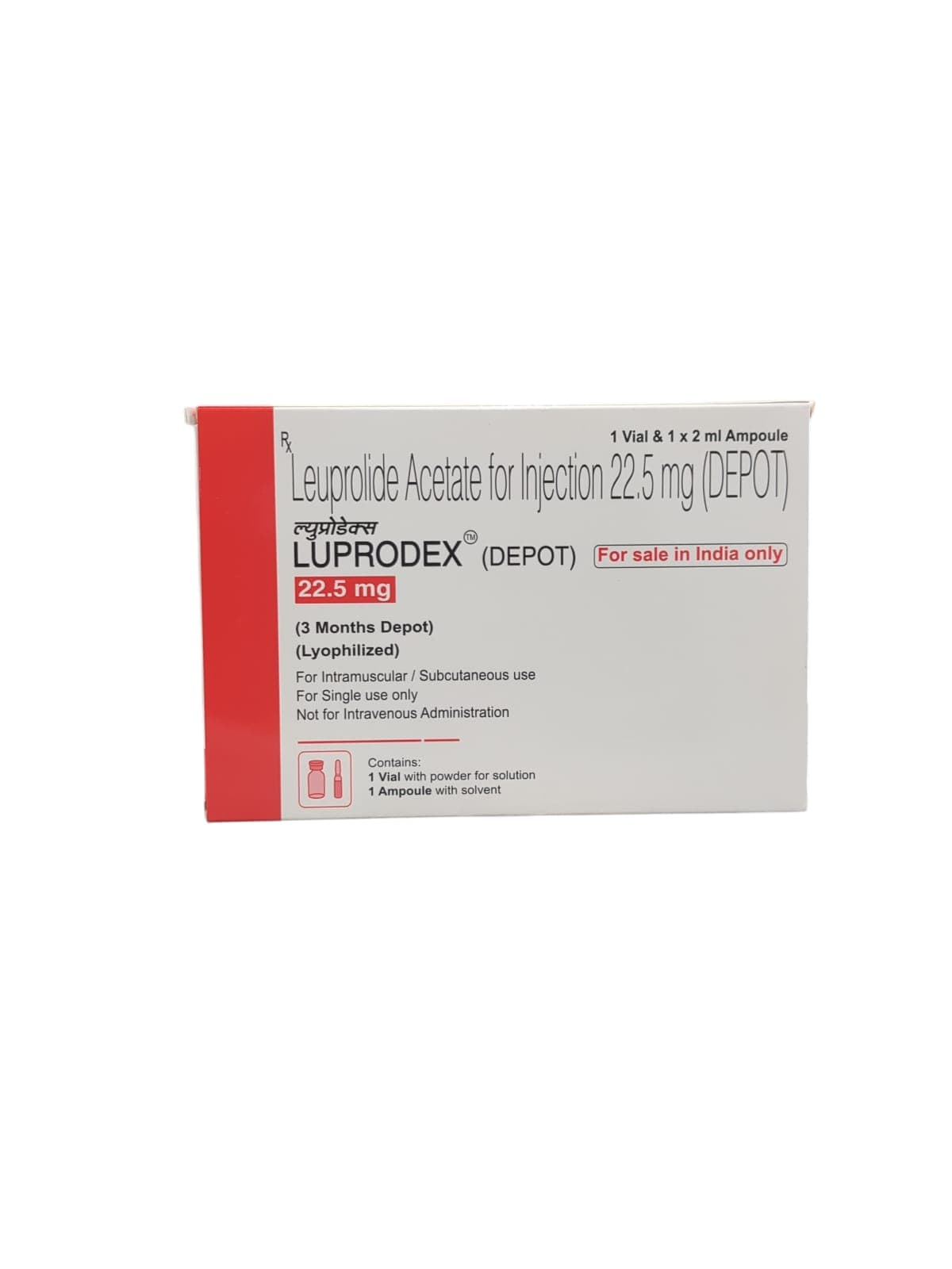 Luprodex Depot 22.5MG injection