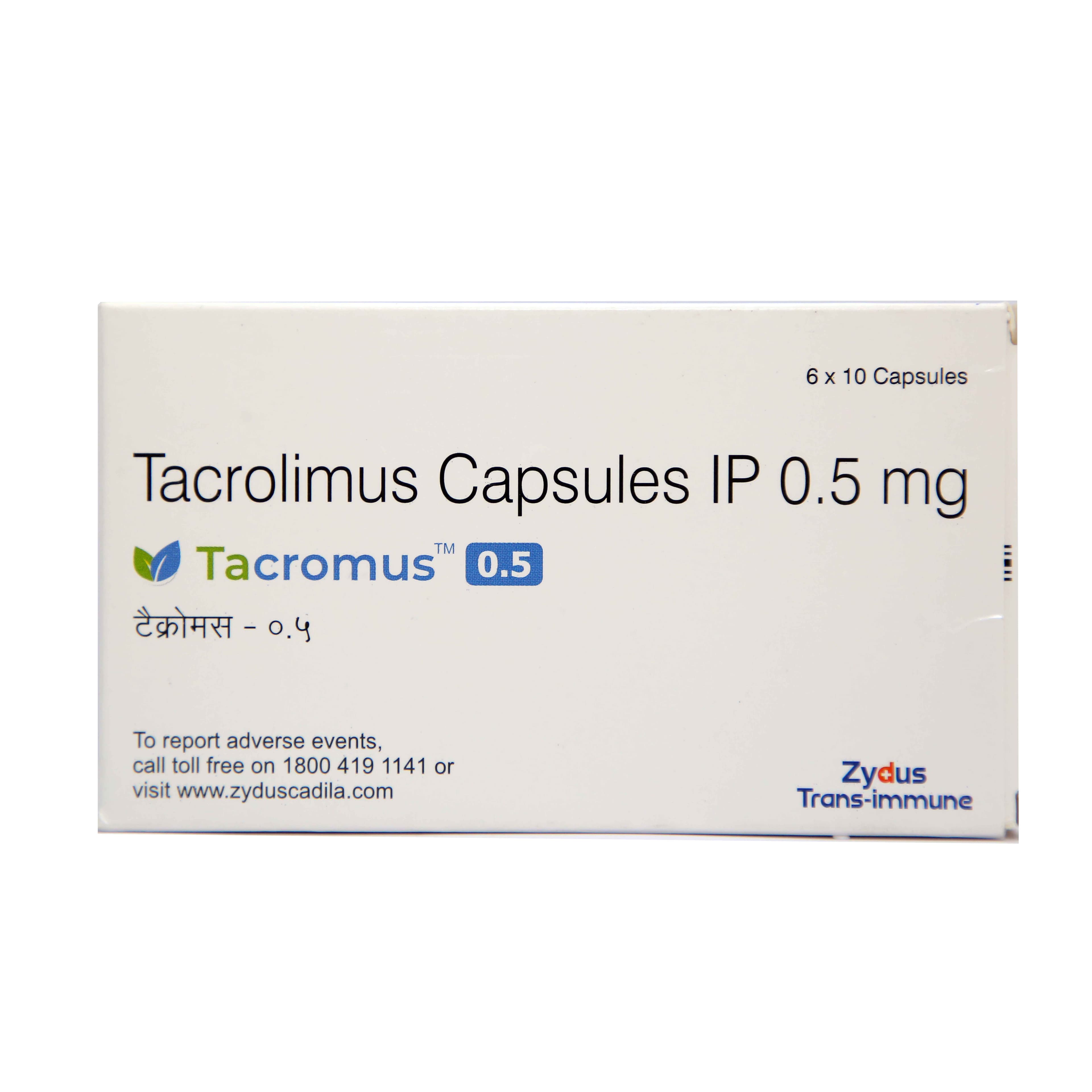Tacromus 0.5 mg Capsule