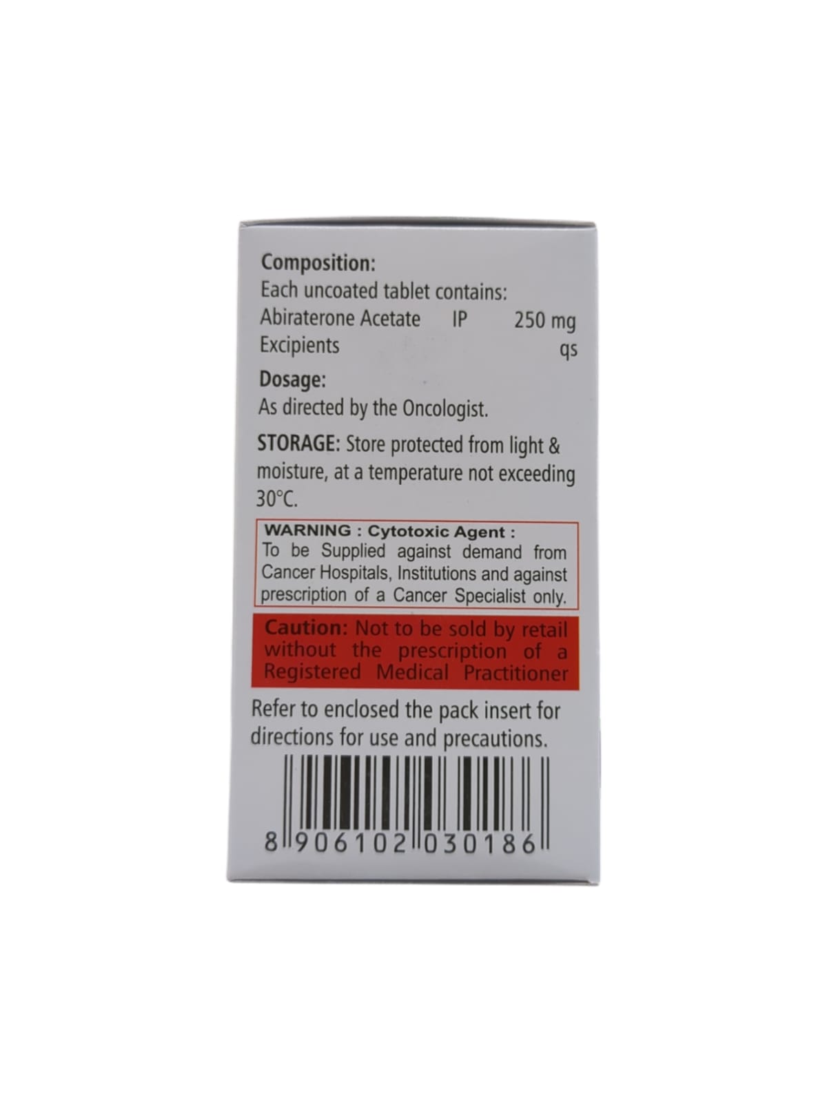 Abirakast 250mg Tablet