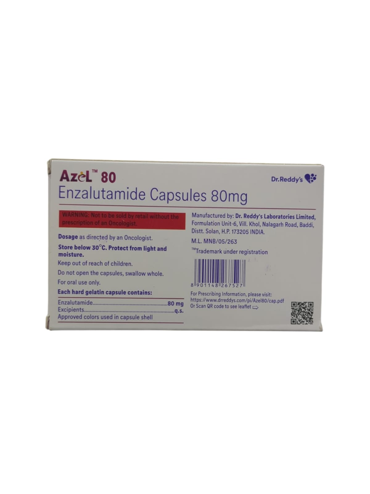 Azel 80mg Capsule