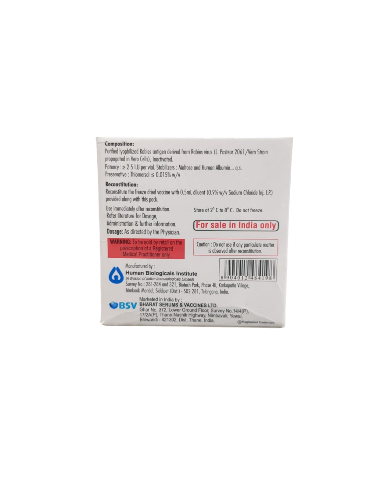 Zoonovac Vaccine