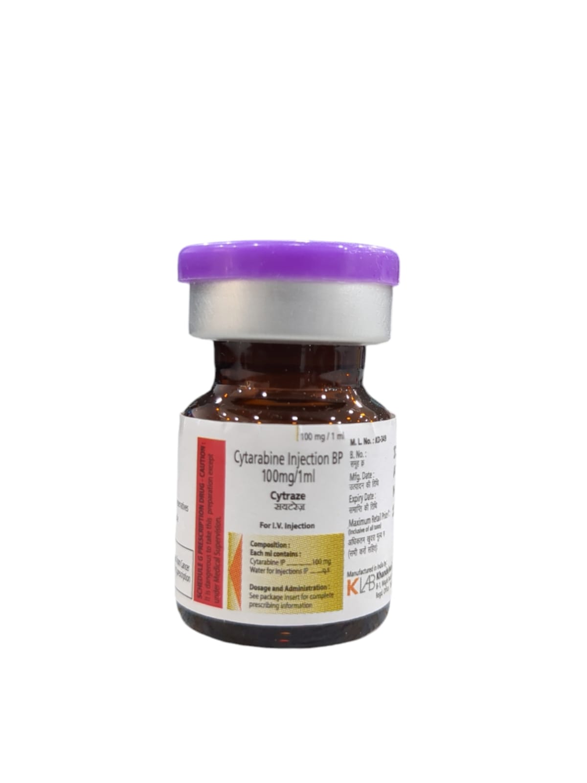 Cytraze 100mg Injection