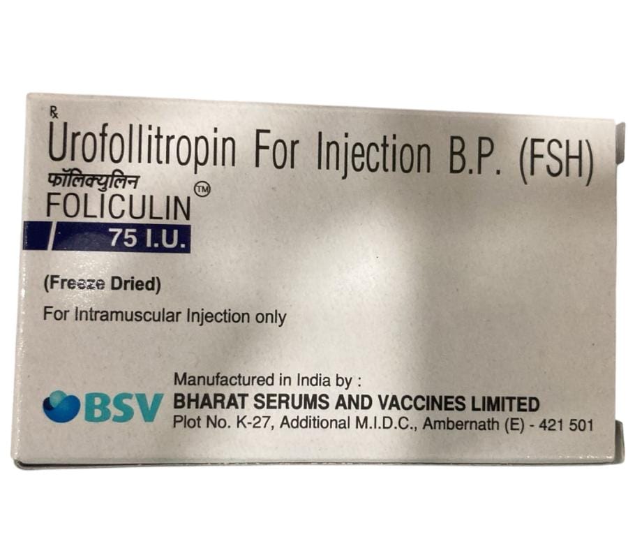 Foliculin 75 IU Injection