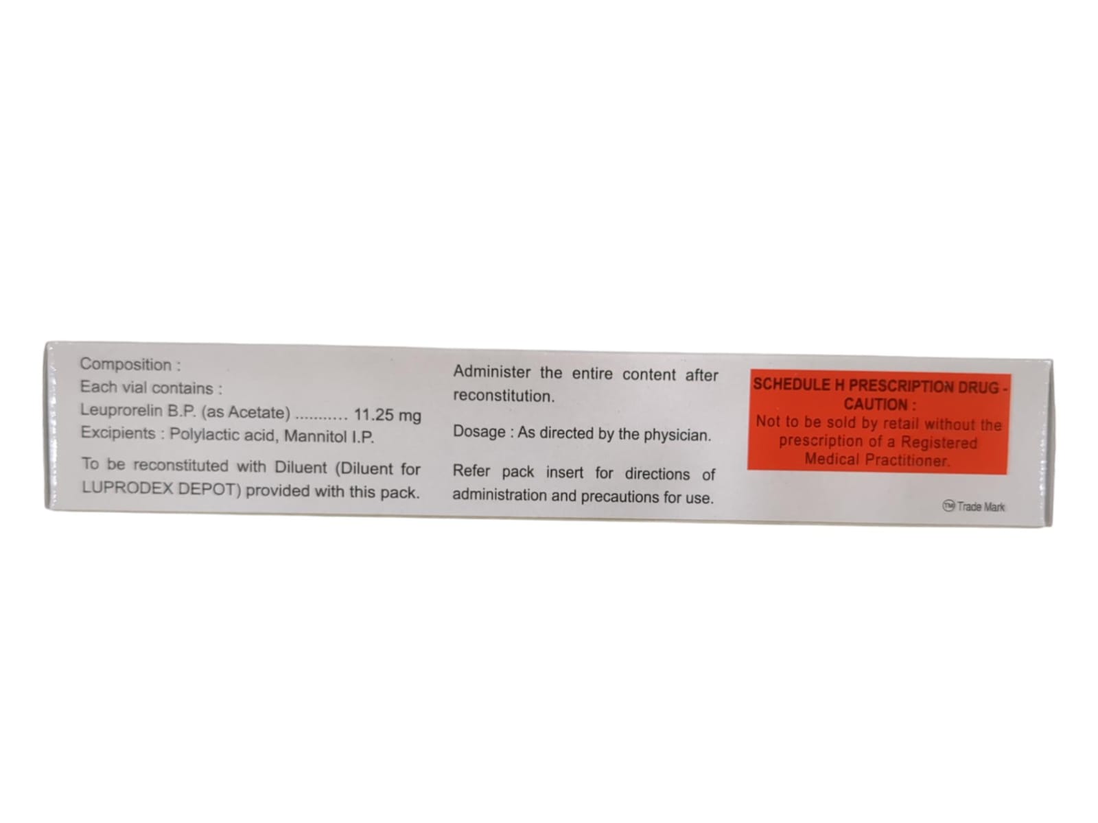 Luprodex 11.25mg Injection