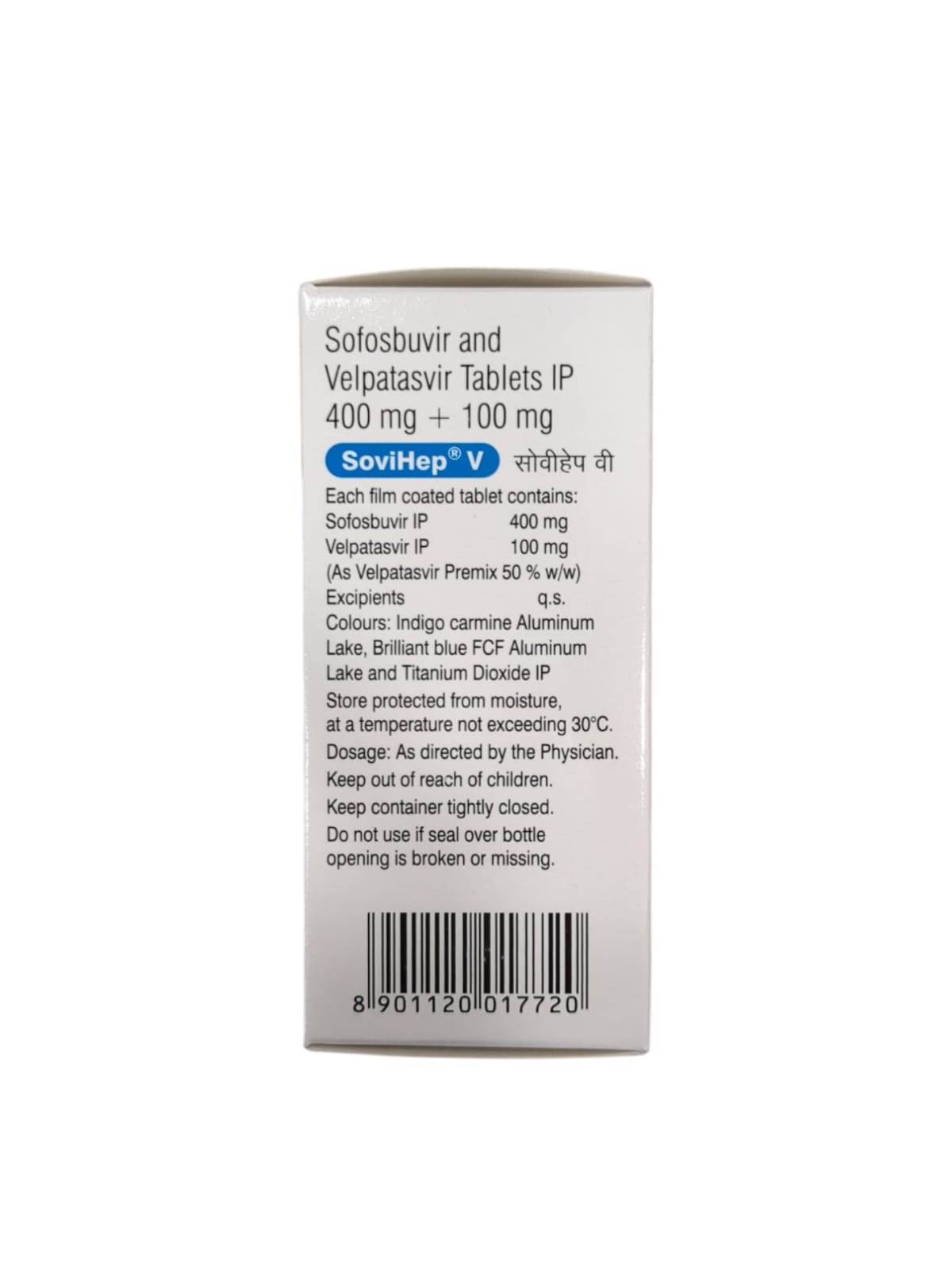 Sovihep V 400mg/100mg Tablet