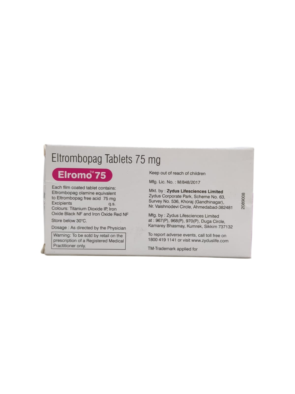 Elromo 75mg Tablet