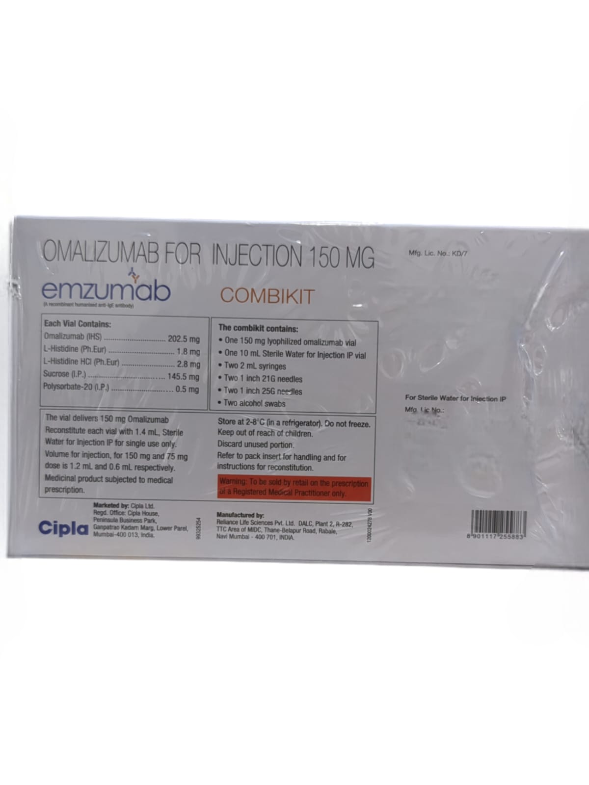 Emzumab 150mg Injection