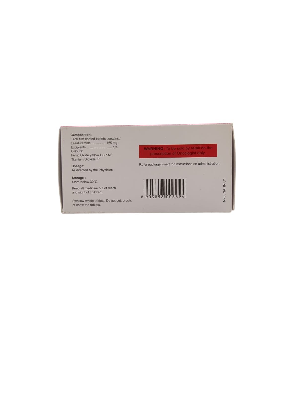BDEnza 160mg Tablet