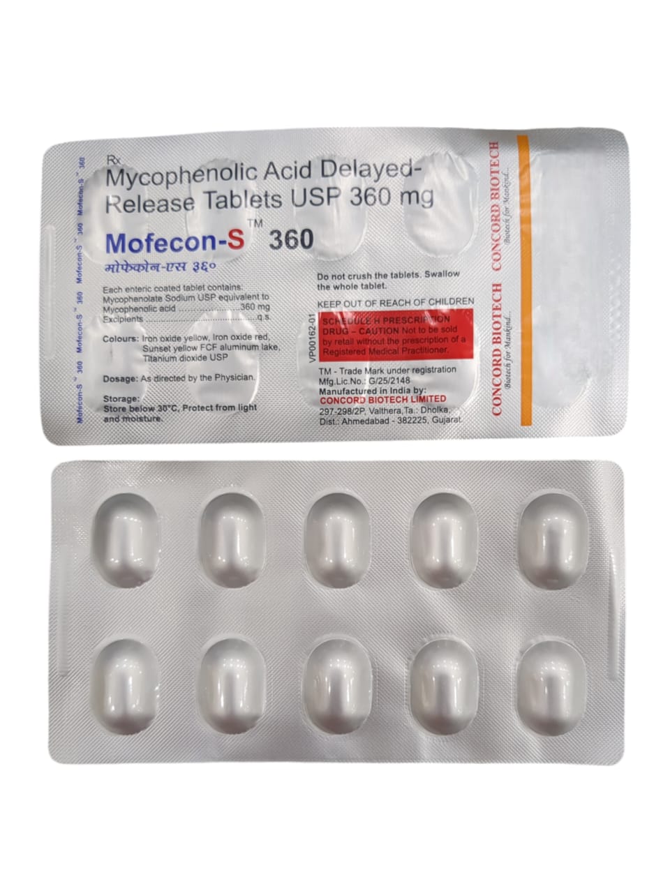 Mofecon-S 360mg Tablet