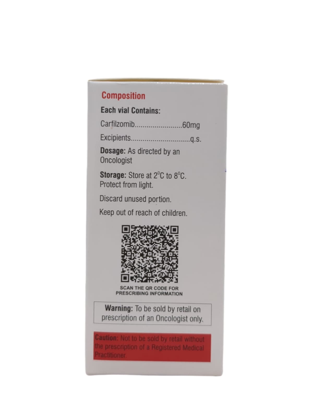 Carzomib 60mg Injection