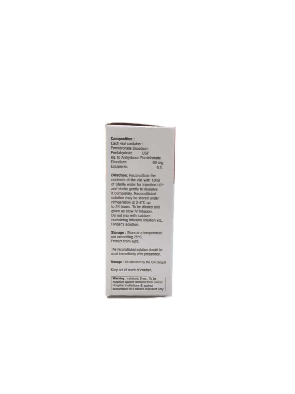 Medronate 60mg Injection