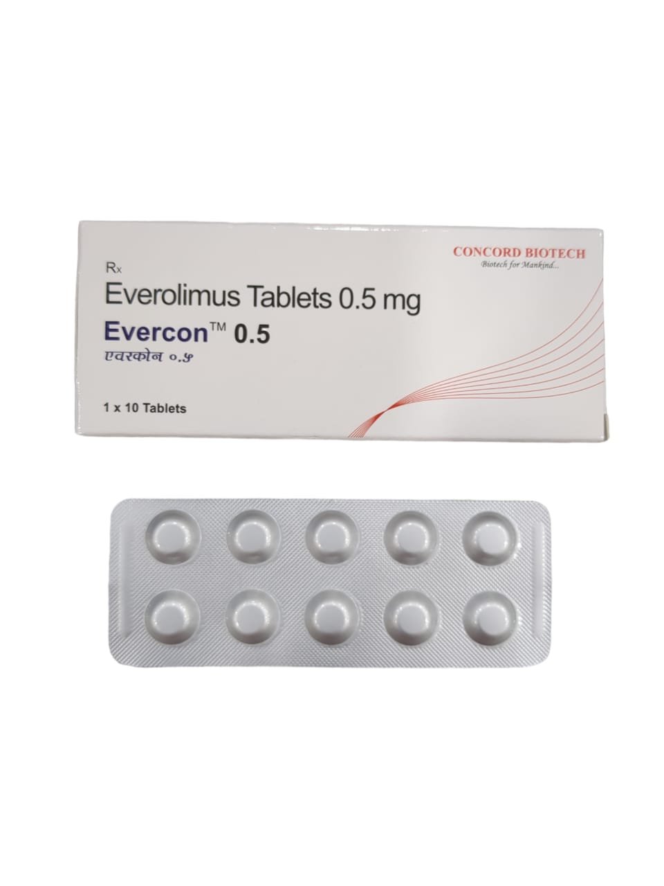 Evercon 0.5mg Tablet