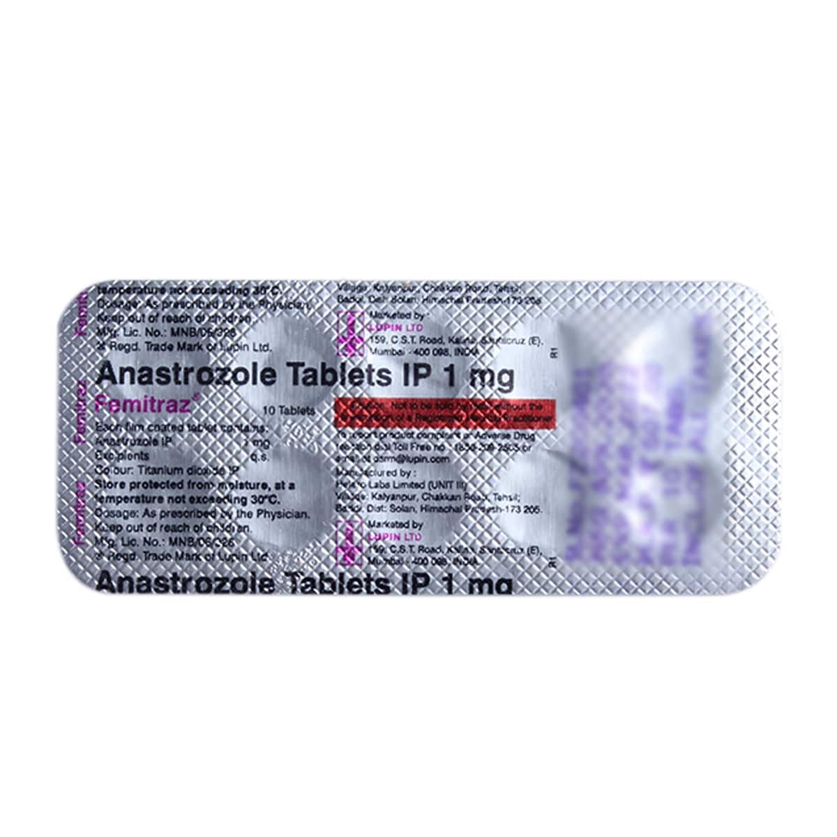 Femitraz 1mg Tablet