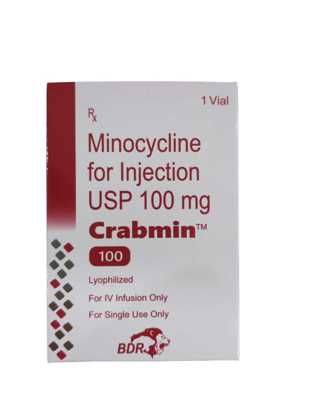 Crabmin 100mg Injection