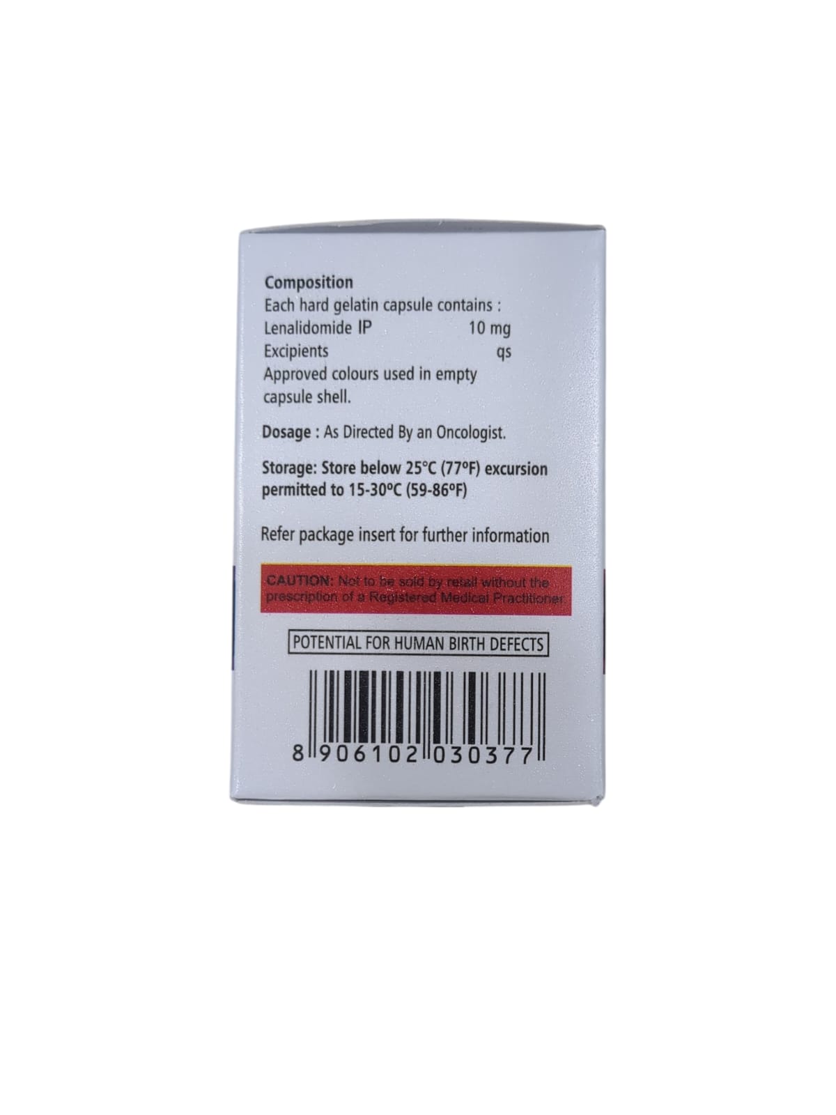 Lenakast 10mg Capsule