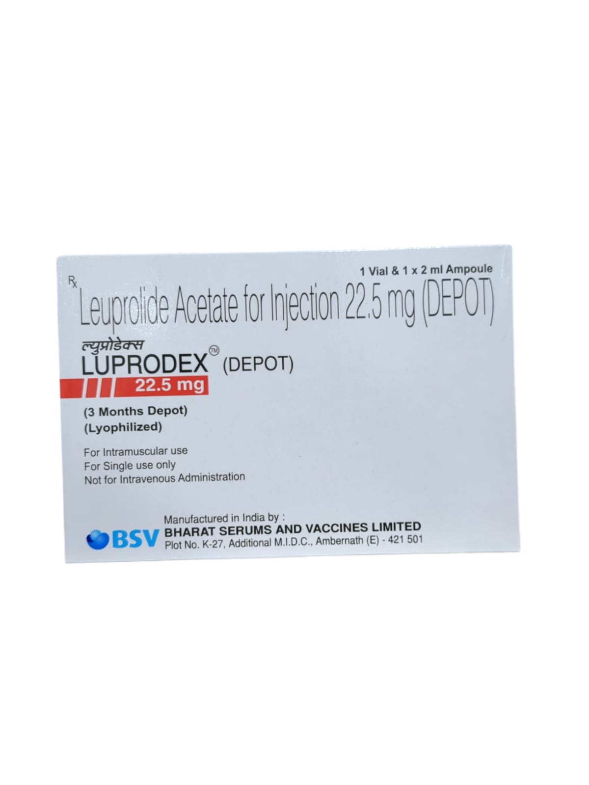 Luprodex 22.5 MG injection