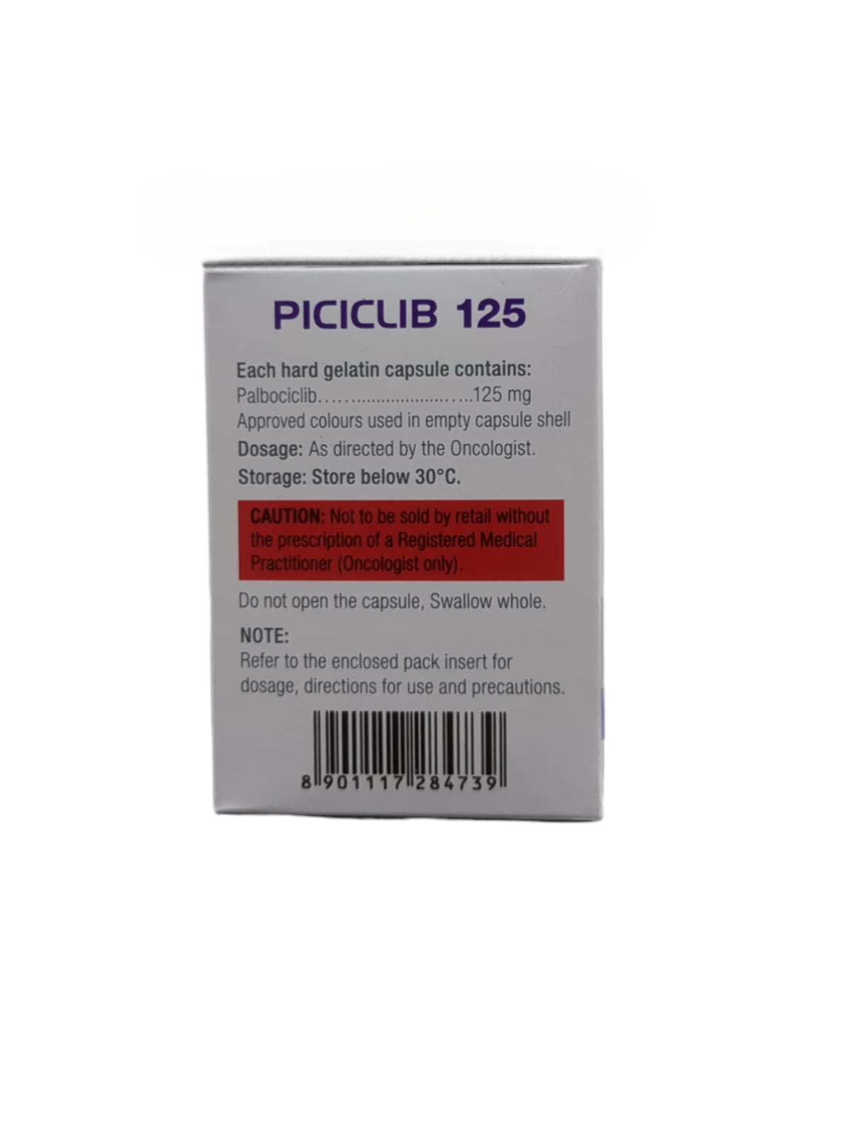 Piciclib 125mg Capsule