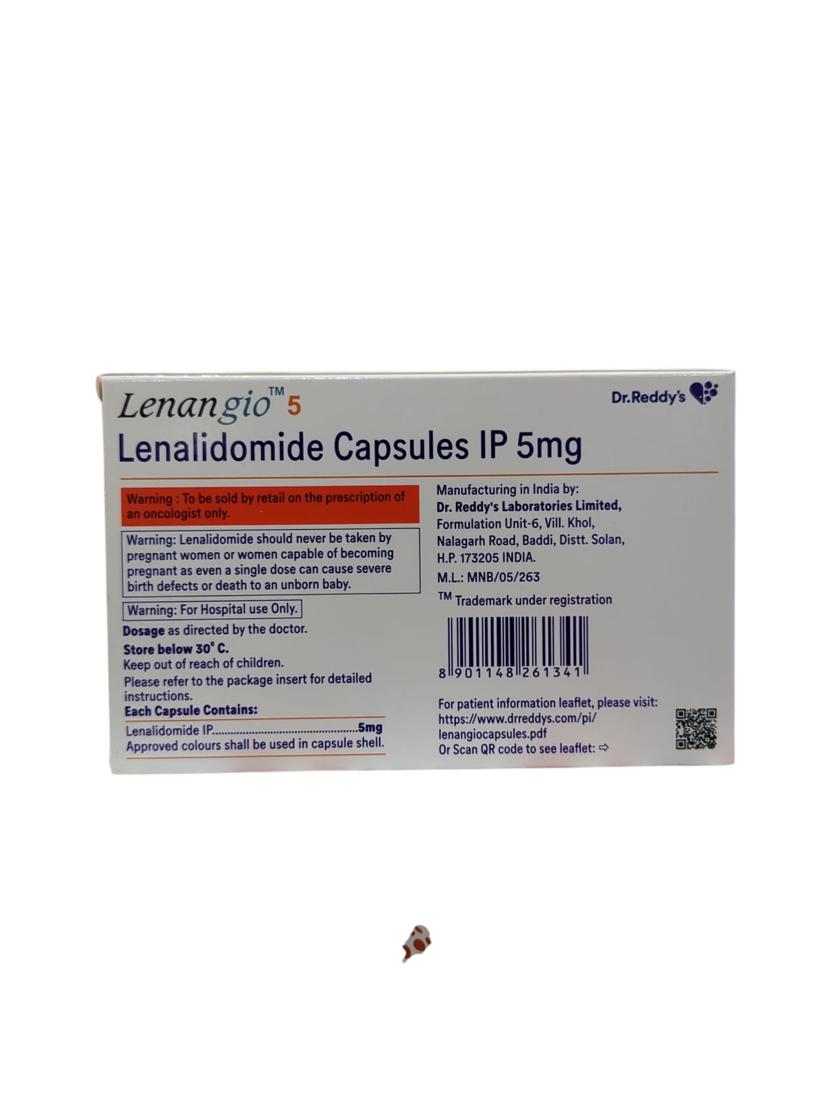Lenangio 5mg Capsule