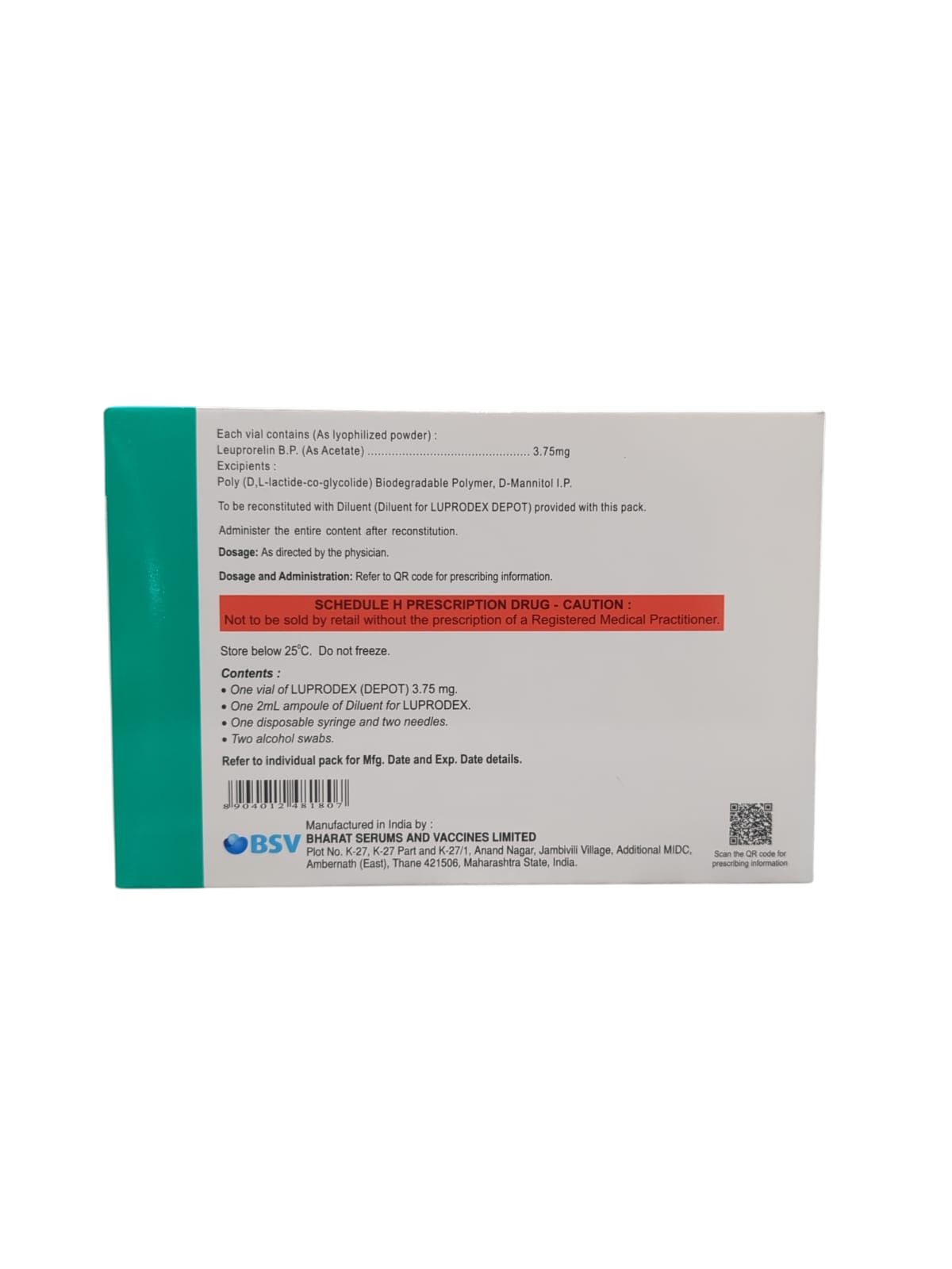 Luprodex Depot 3.75mg Injection