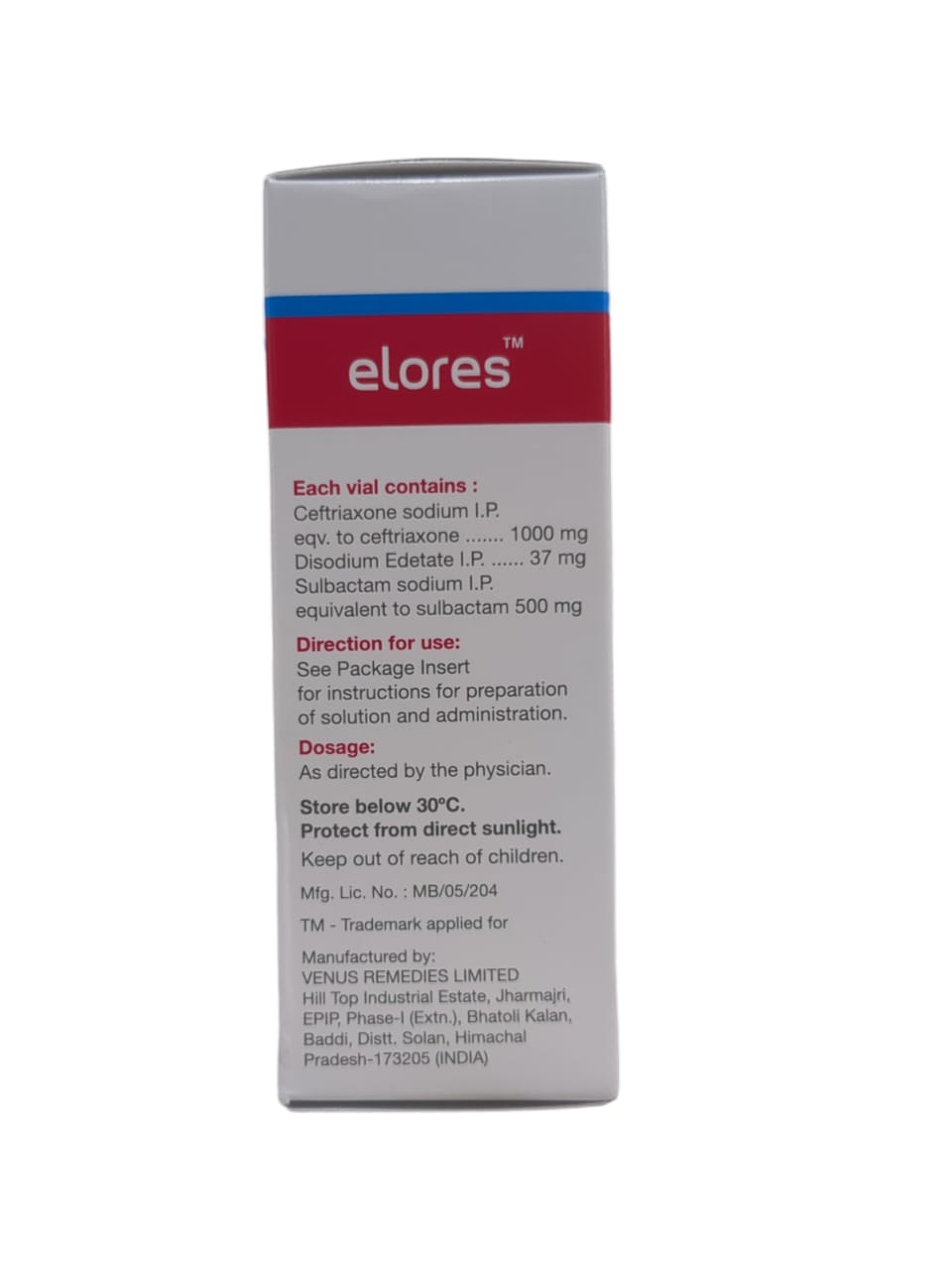 Elores 1.5gm Injection