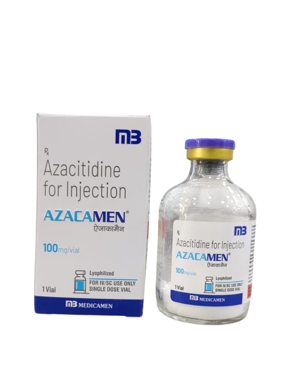 Azacamen 100mg Injection